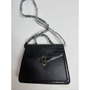 NWT Anna Field Women’s Crossbody Shoulder Black Bag